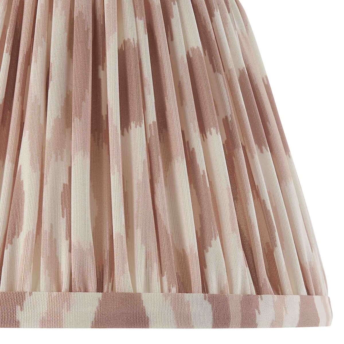 20cm Ikat Light Shade in Pleated Fabric natural, ÉDITÉ