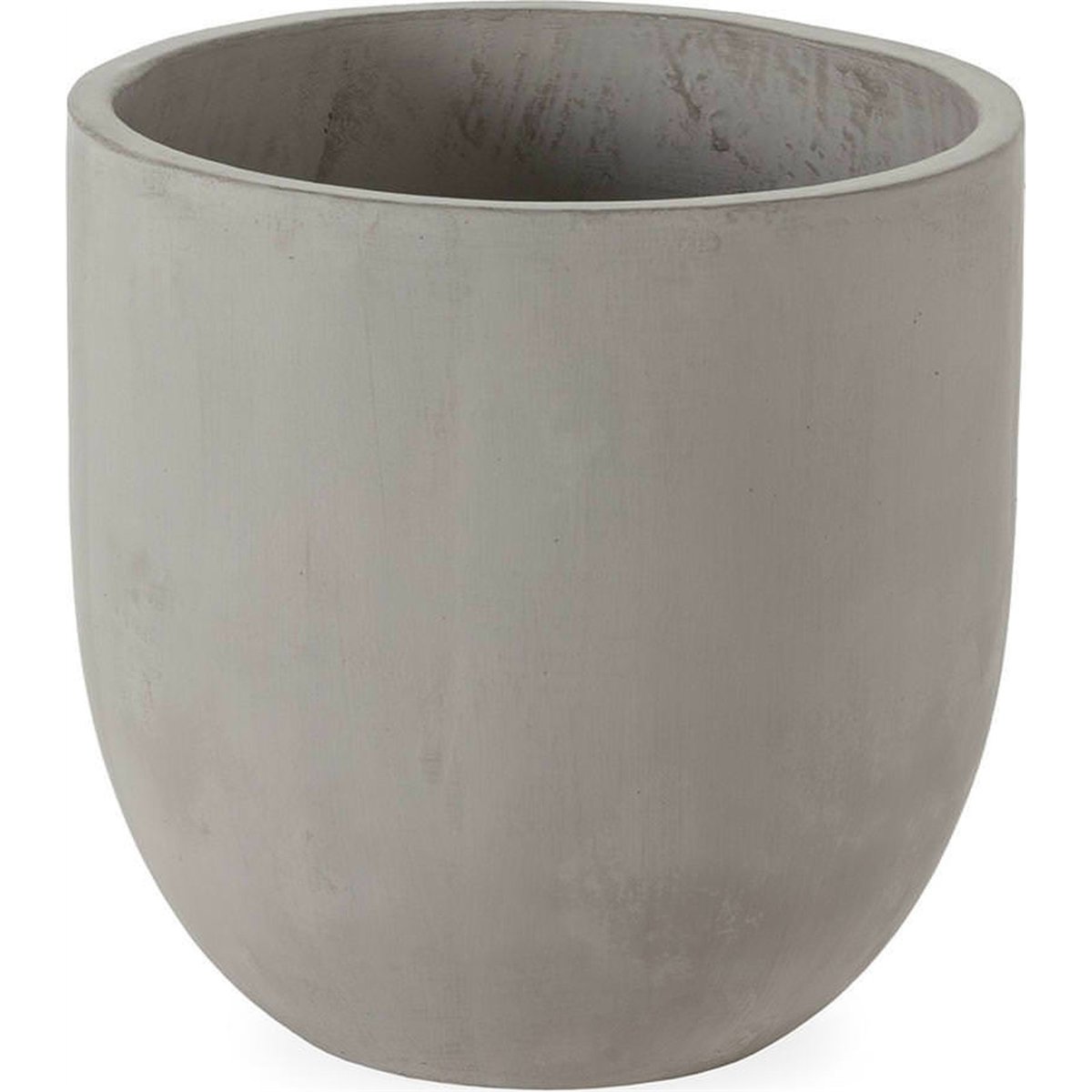 Cache-pot en fibres-ciment gris, RECOLLECTION