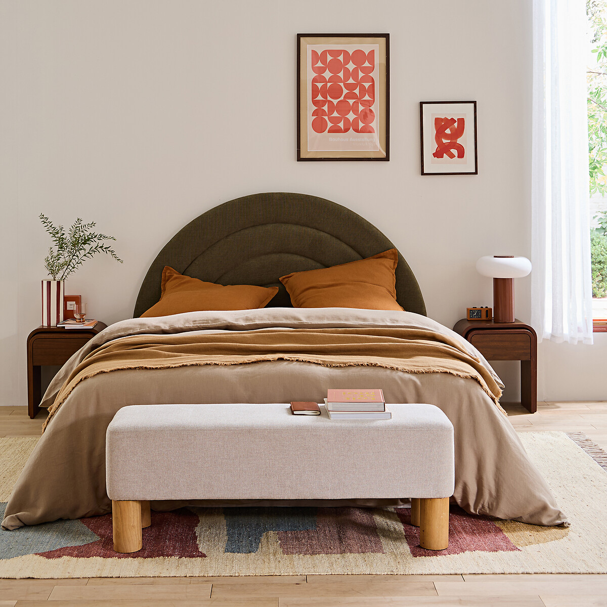 Banc bout de lit, Celesto beige, LA REDOUTE INTERIEURS