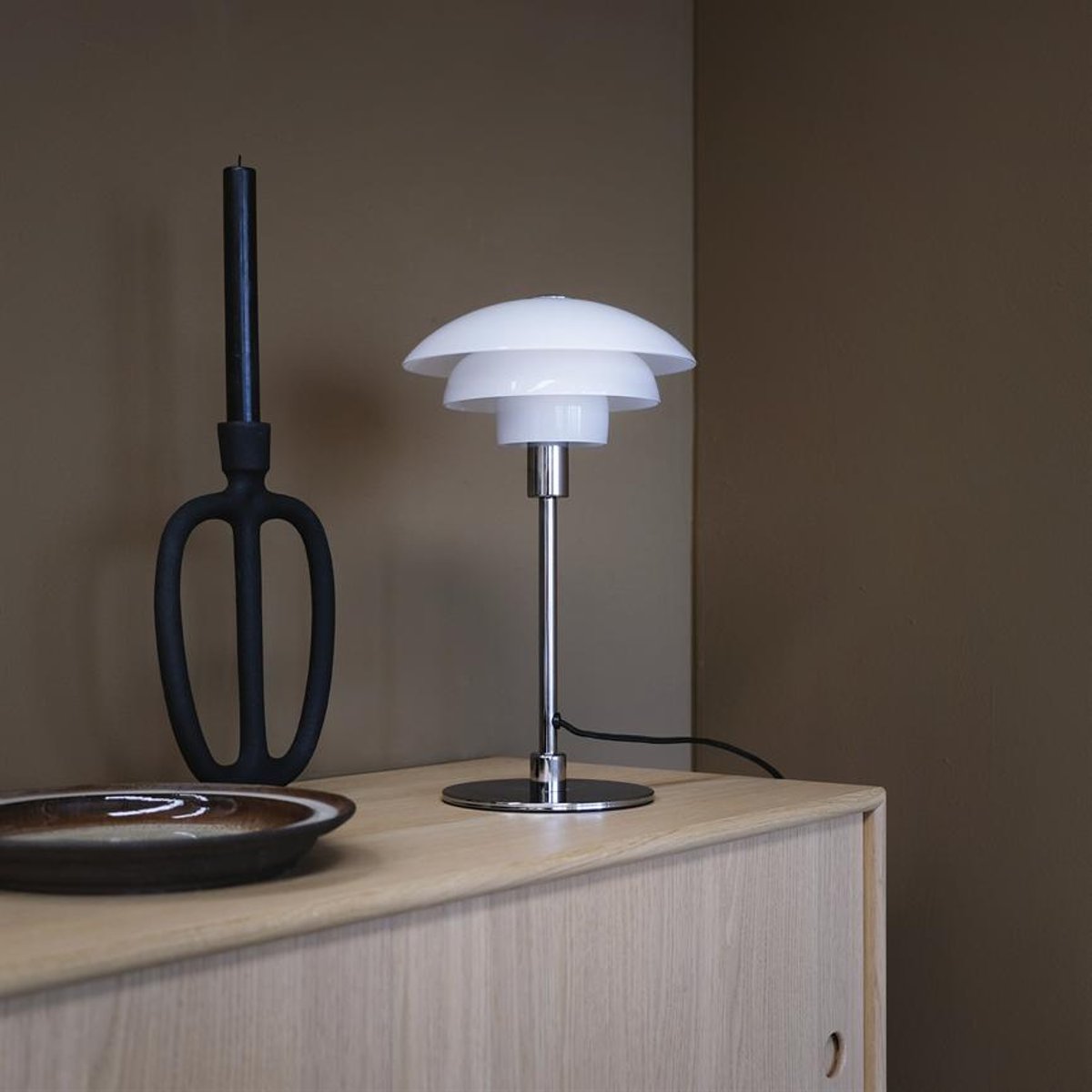 Lampe à poser MORPH blanc, DYBERG LARSEN