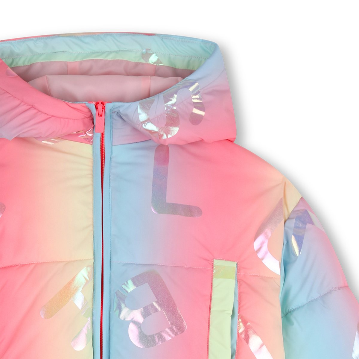 Doudoune à capuche multico, BILLIEBLUSH