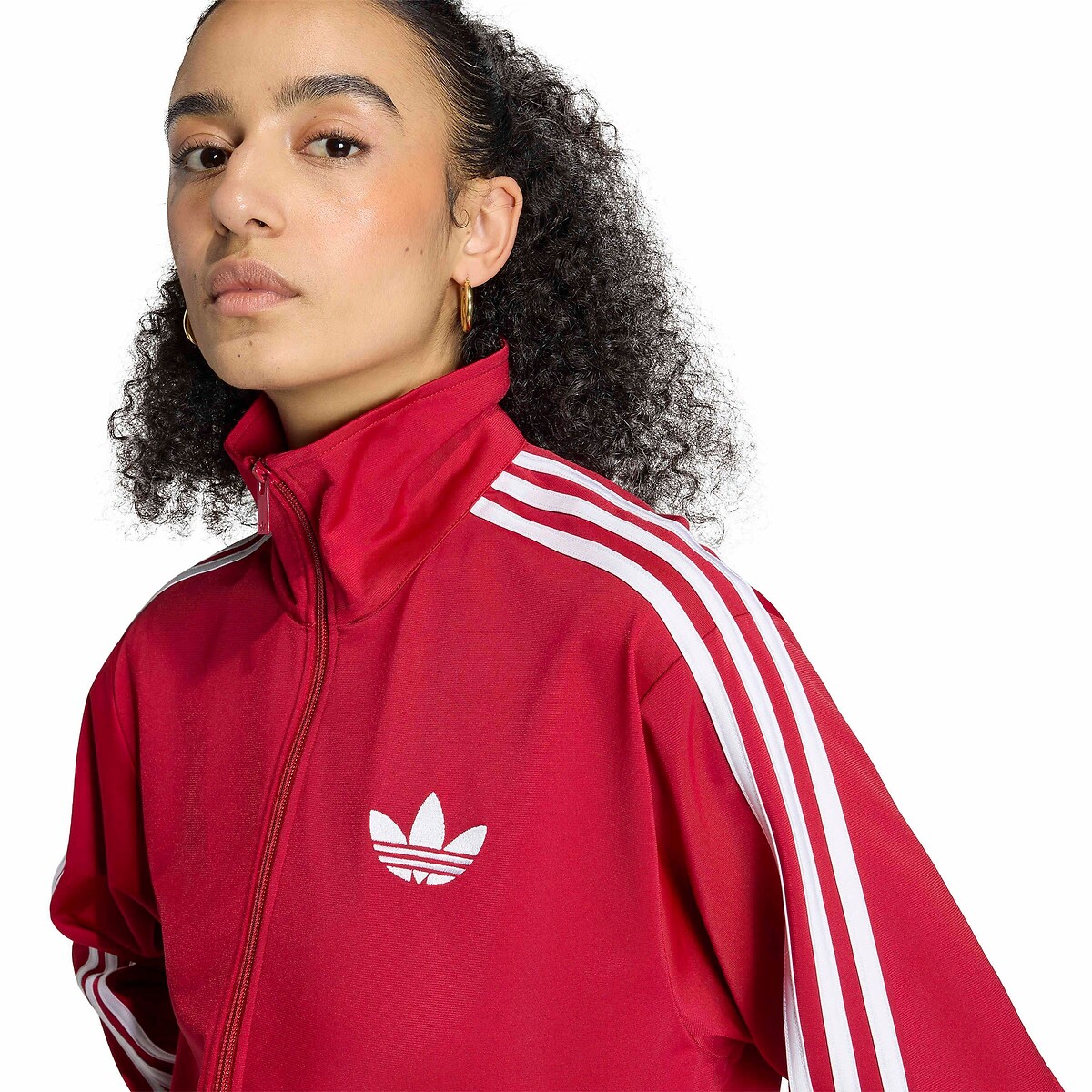 Veste zippée loose FIREBIRD rouge, adidas Originals