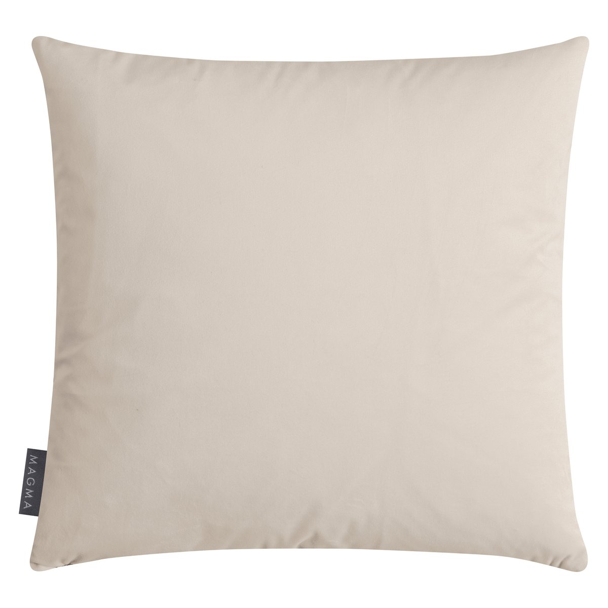 Housse de coussin jacquard chenille MADDOX tons de taupe, cuivre et beige, MAGMA HEIMTEX