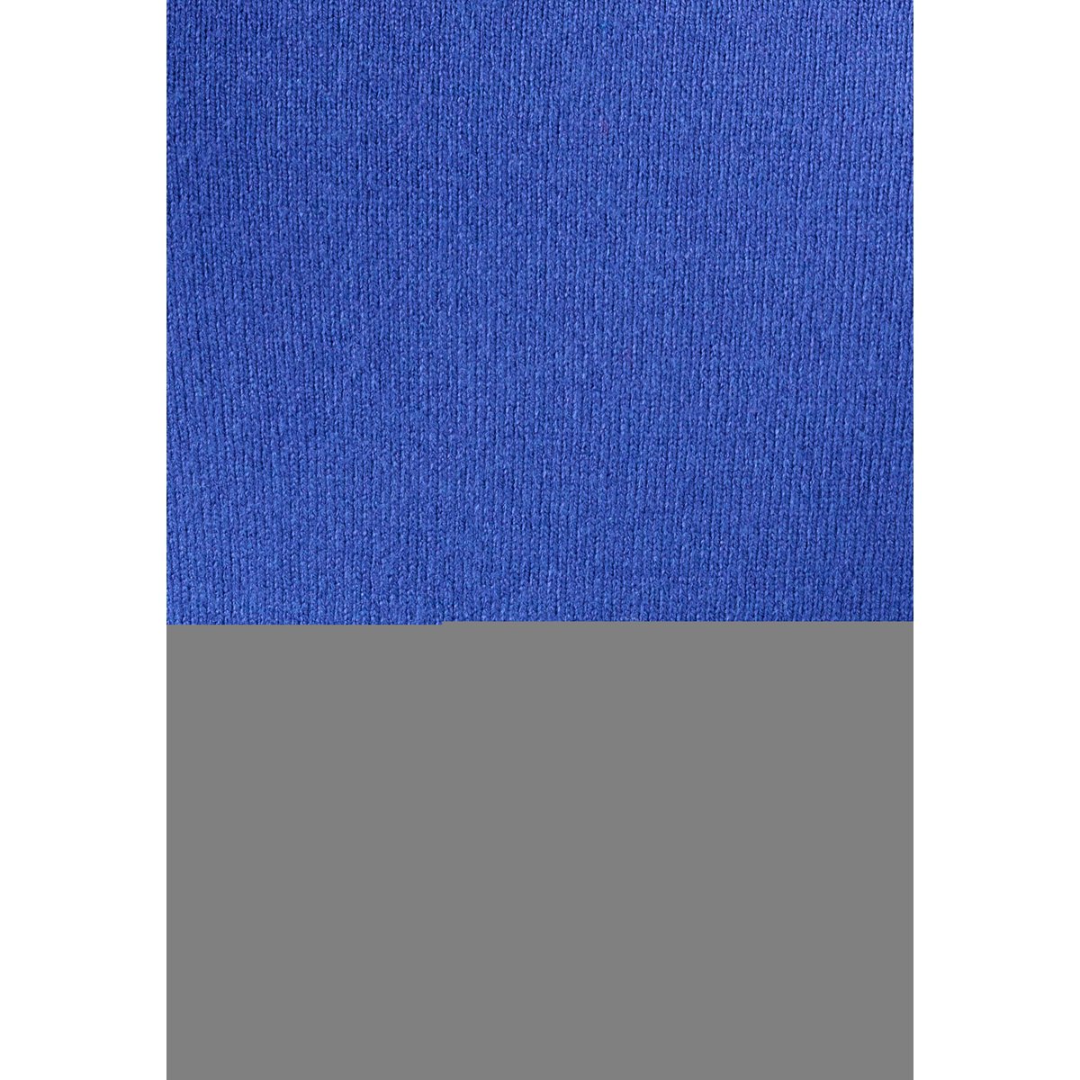 Pull jeu de maille fantaisie bleu outremer, DAMART