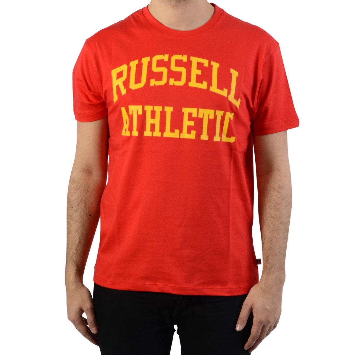 Tee-shirt Iconic S S Tee true red, RUSSEL ATHLETIC