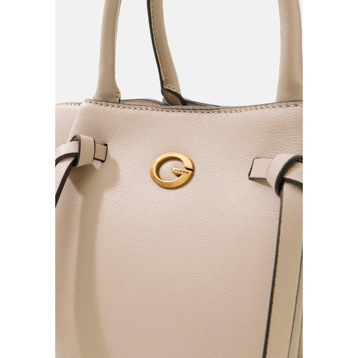 Sac À Main Allegra En Cuir Synthétique crème, GUESS