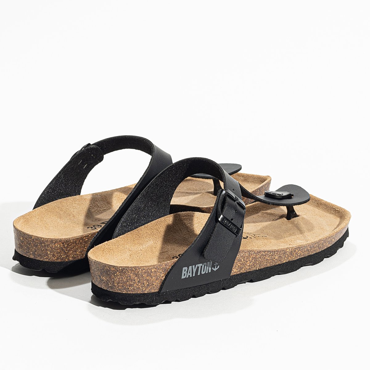 Tongs MERCURE noir, BAYTON