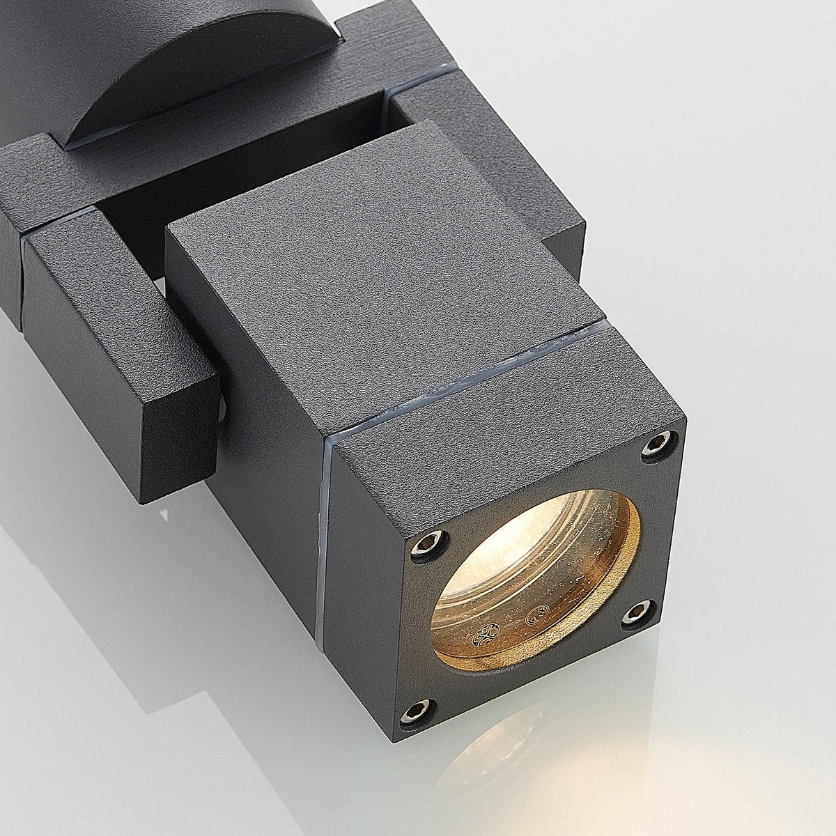 Luminaire extérieur en aluminium moderne anthracite, LUCANDE