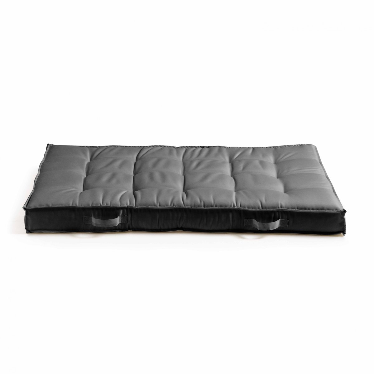 Ensemble coussins pour palette matelassés, CUZCO gris, OVIALA