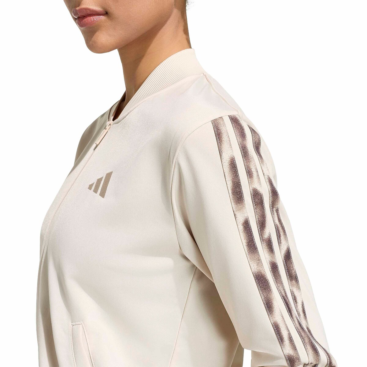 Ensemble de survêtement léopard Essentials 3 stripes beige/léopard, ADIDAS SPORTSWEAR