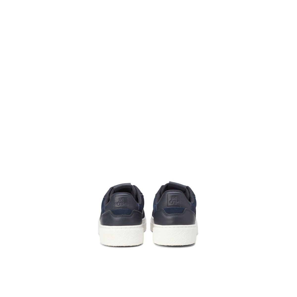Baskets en cuir de vache de haute qualité bleu foncé, MARC O'POLO