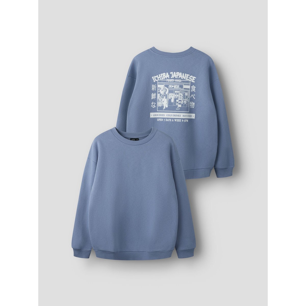 Sweat-Shirt bleu - infinity1, NAME IT