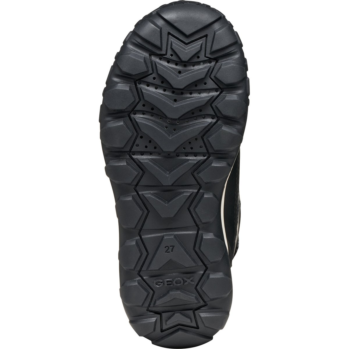 Bottines J TREKKYUP B ABX noir/lilas, GEOX
