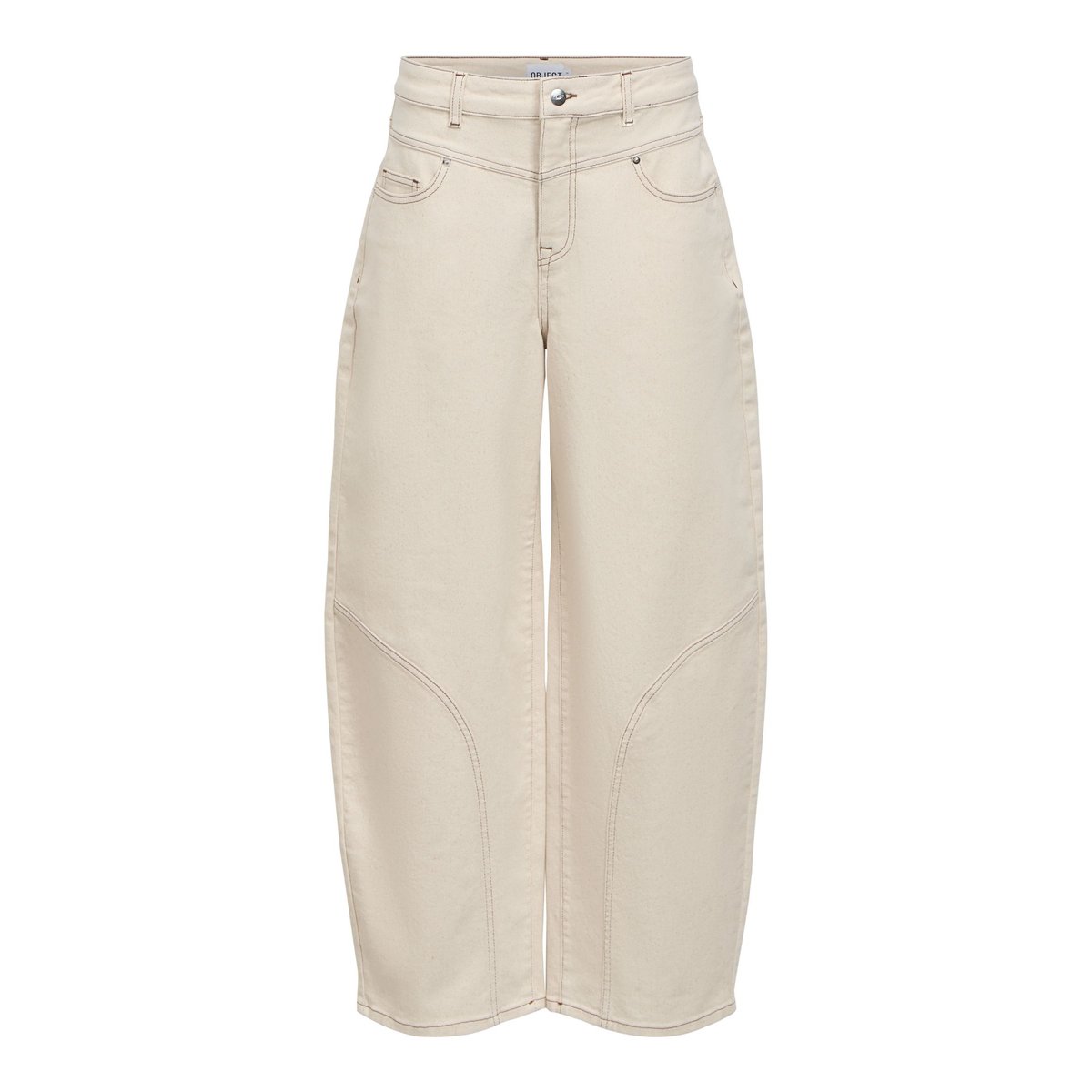 Jean blanc - beige denim1, OBJECT