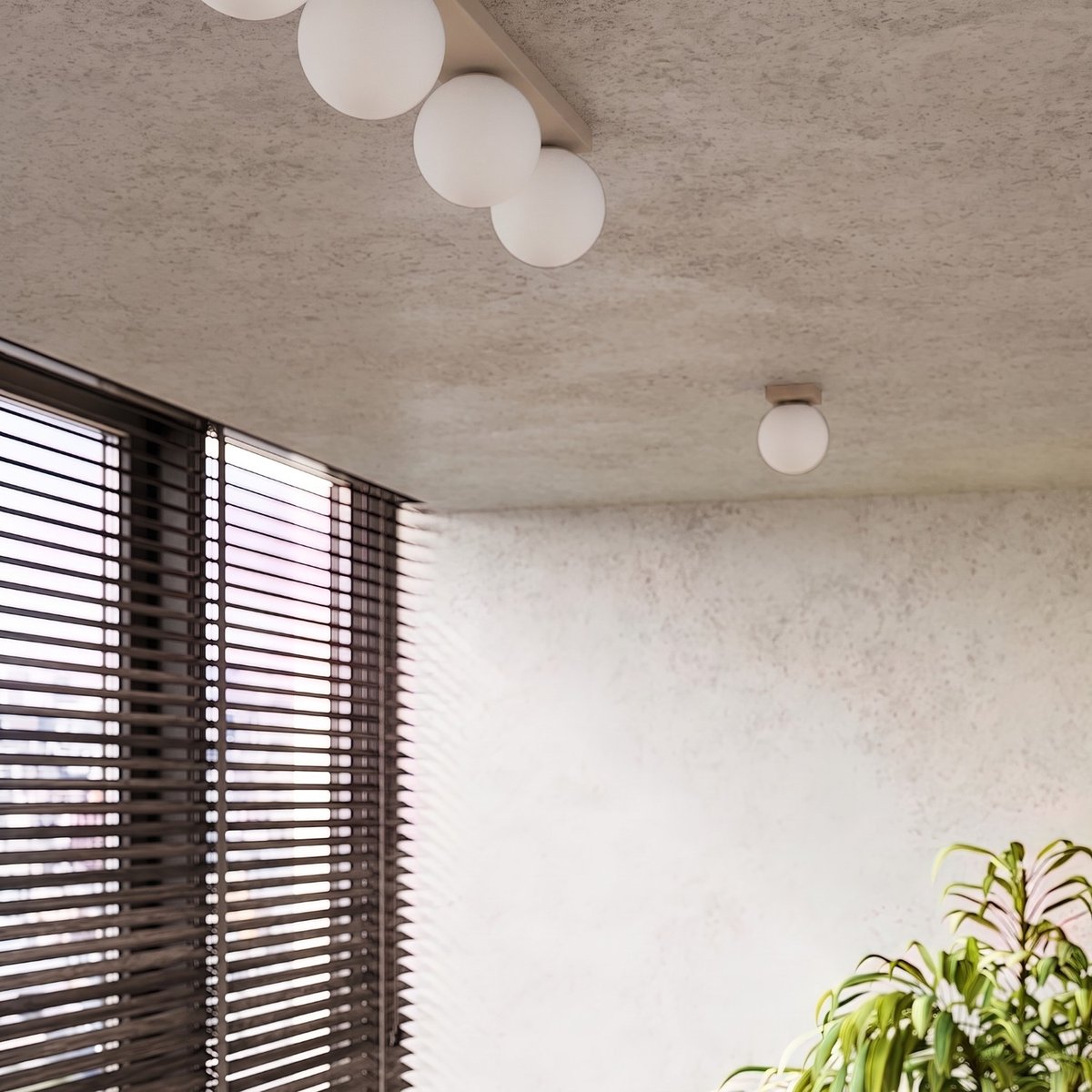 Applique murale Taupe G9 1 Yoli taupe, EDEN
