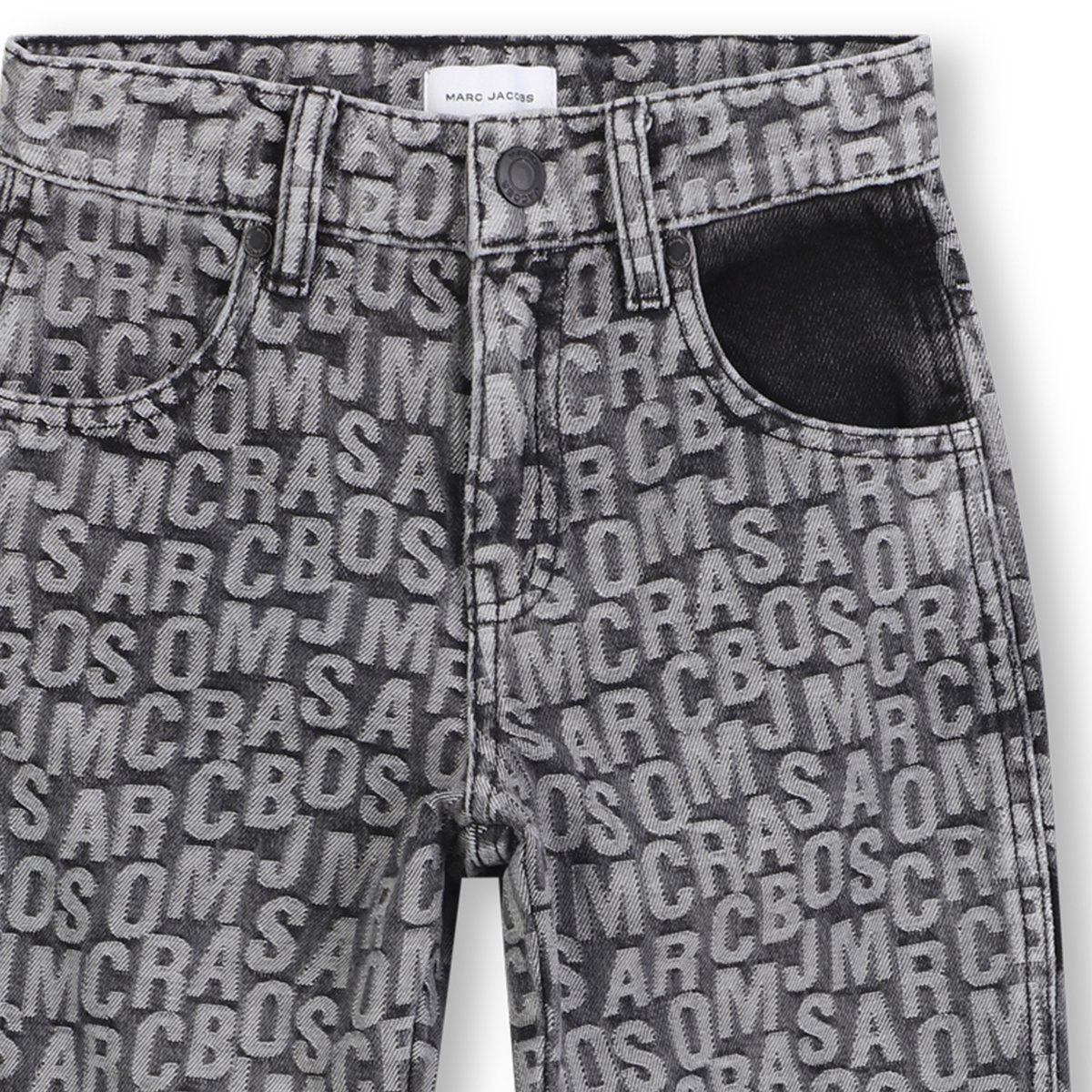 Pantalon en denim Jacquard black, MARC JACOBS