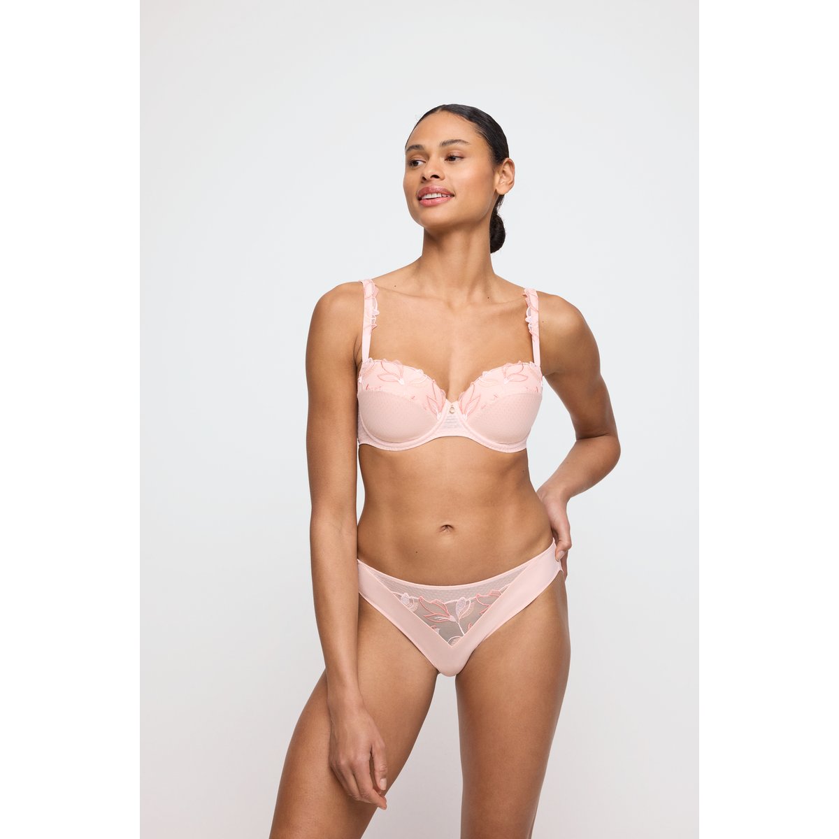 Slip brésilien LOISH rose - pearly pink, MARIE JO