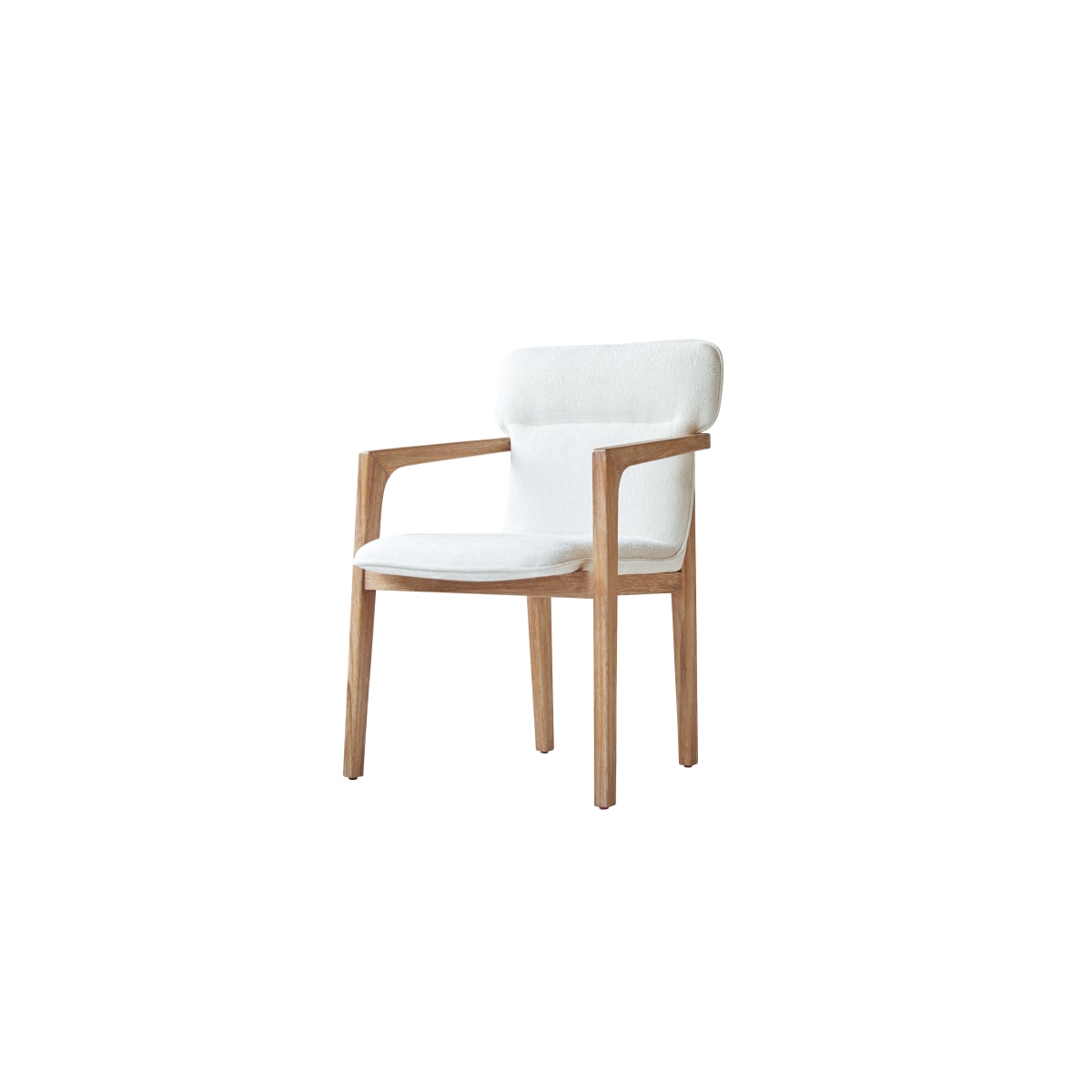 Fauteuil en Acacia massif, VIKTOR beige, TIKAMOON