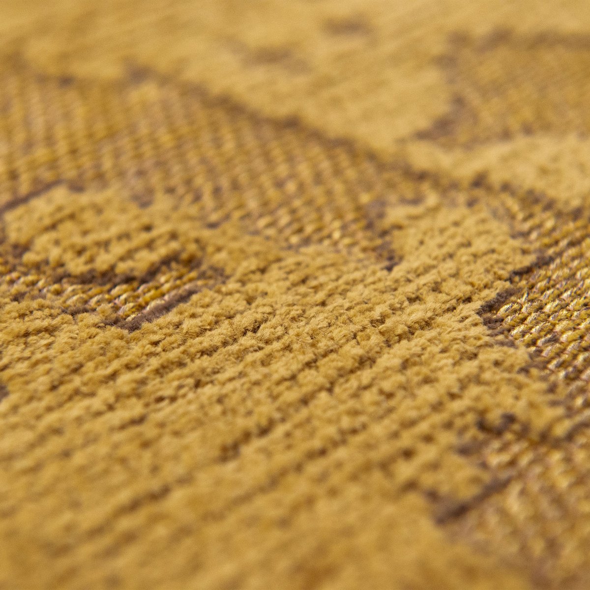Tapis intérieur/extérieur tissé plat LOWLAND jaune, NOVATREND