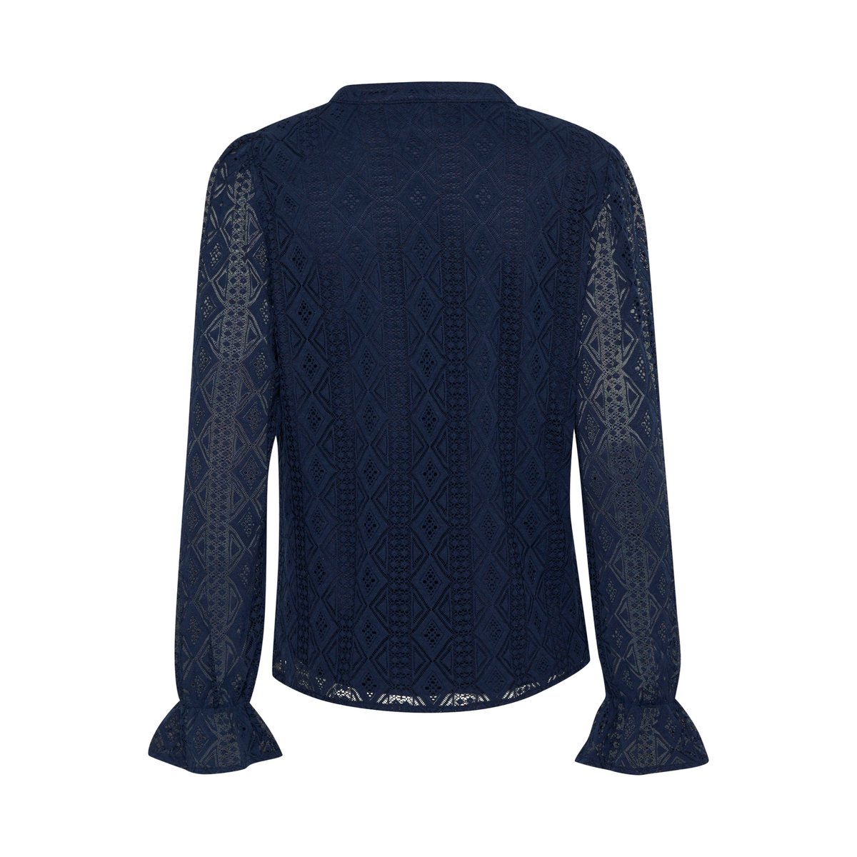 Blouse à manches longues bleu navy blazer, CREAM