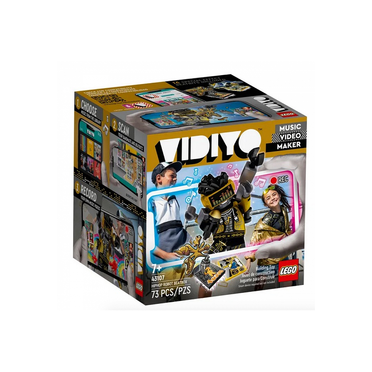 43107 HipHop Robot BeatBox, ® VIDIYO orange, LEGO