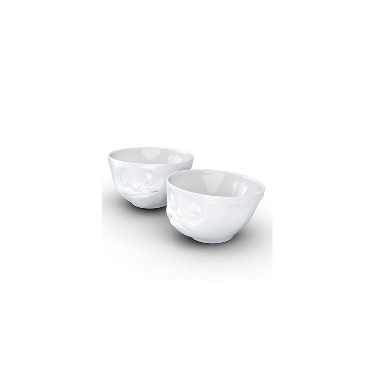 Set de 2 bols en porcelaine Emotion Set délicieux - somnolent, TASSEN