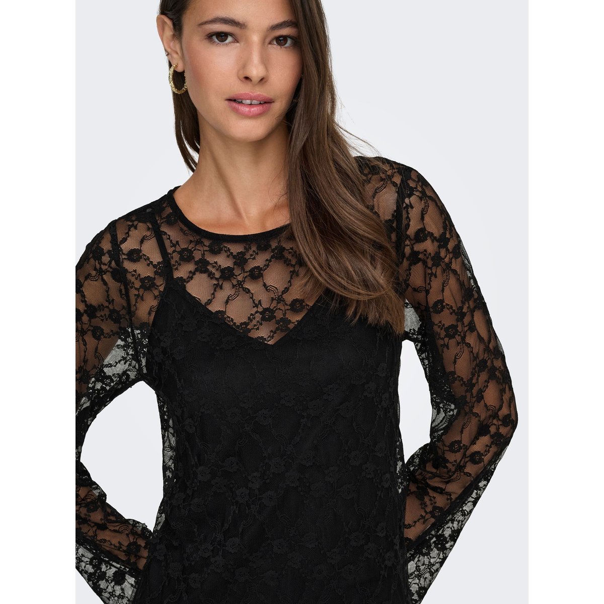 Robe En Dentelle noire - black, JDY