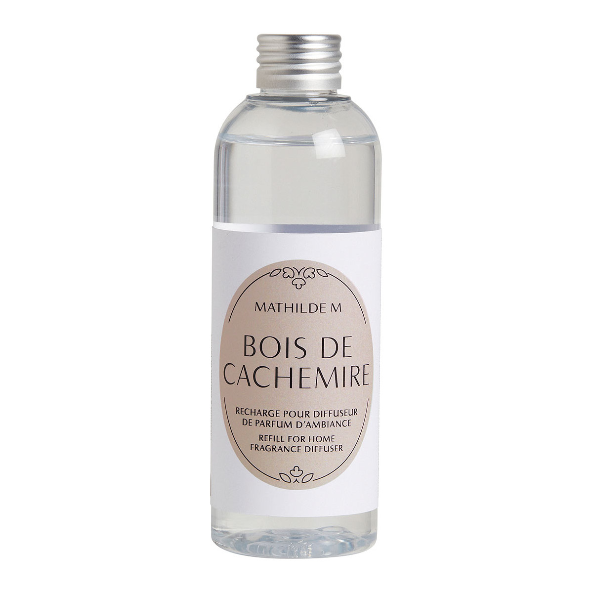 Recharge de parfum d'ambiance 200 ml - Bois de Cachemire transparent, MATHILDE M