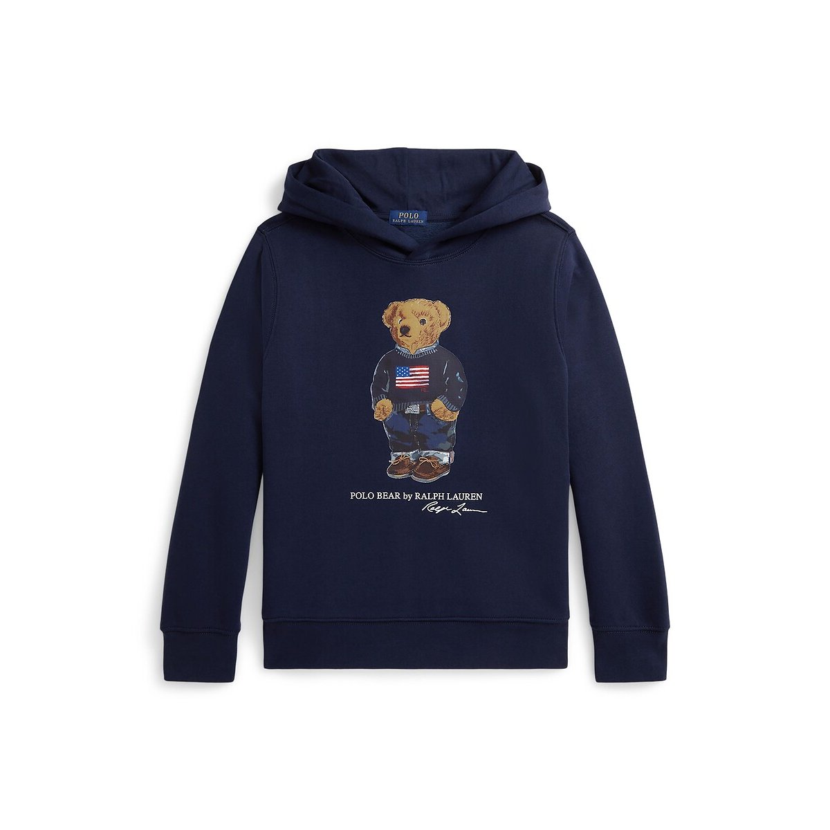 Sweat à capuche en molleton POLO BEAR bleu marine, POLO RALPH LAUREN