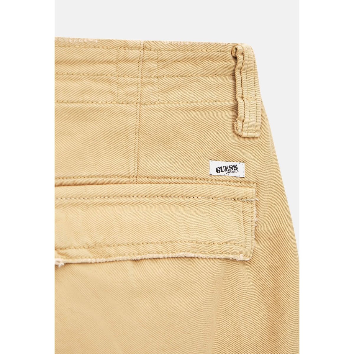 Short Cargo En Twill marron, GUESS