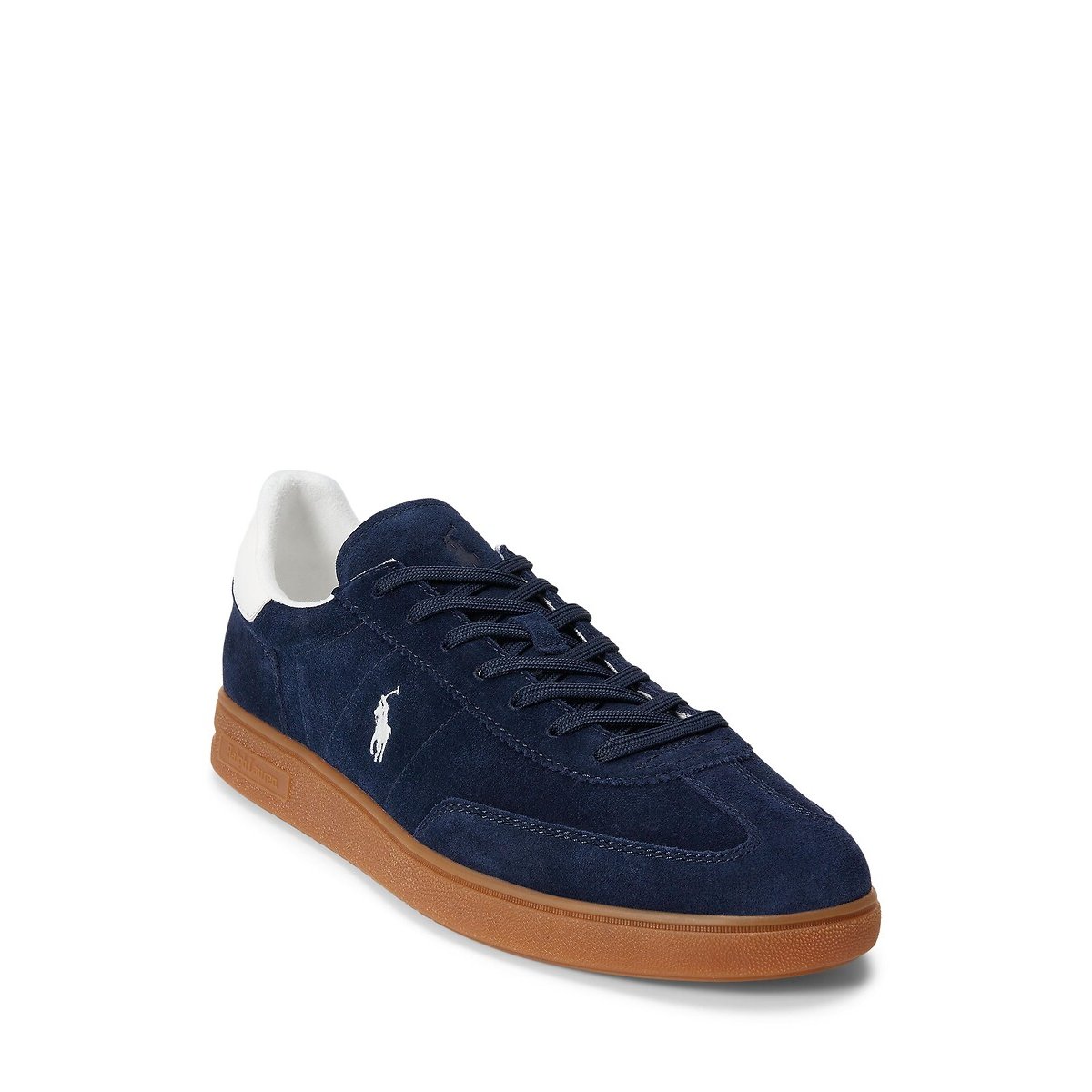 Sneakers in suèdeleer Bedford PP marineblauw, POLO RALPH LAUREN
