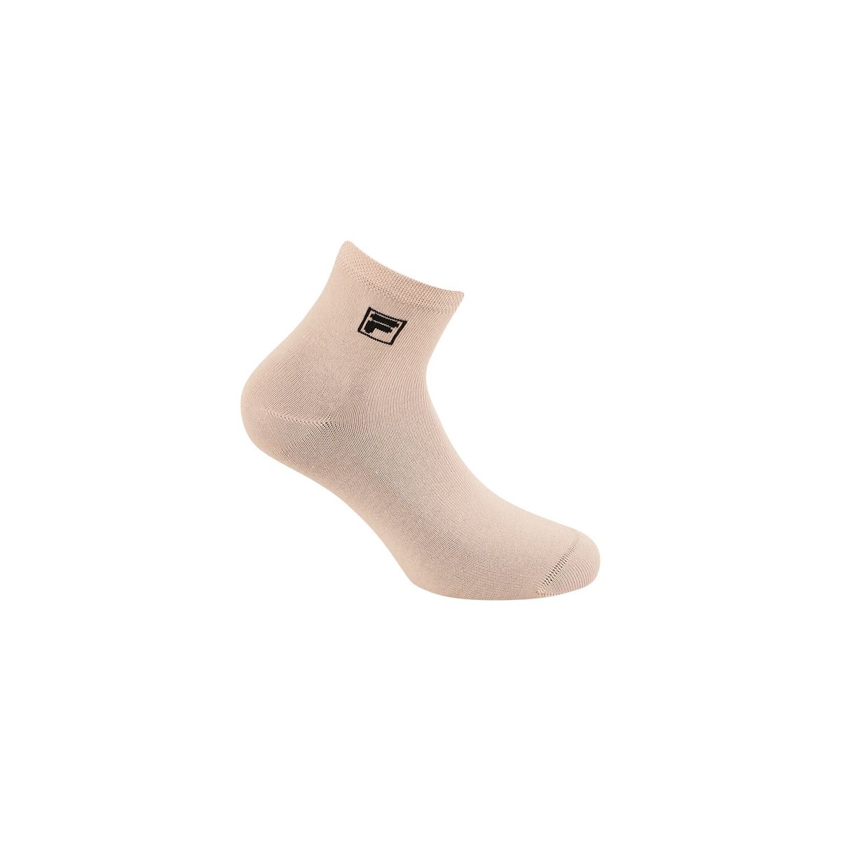 Lot De 6 Chaussettes Quarter ecru/beige/marron, FILA