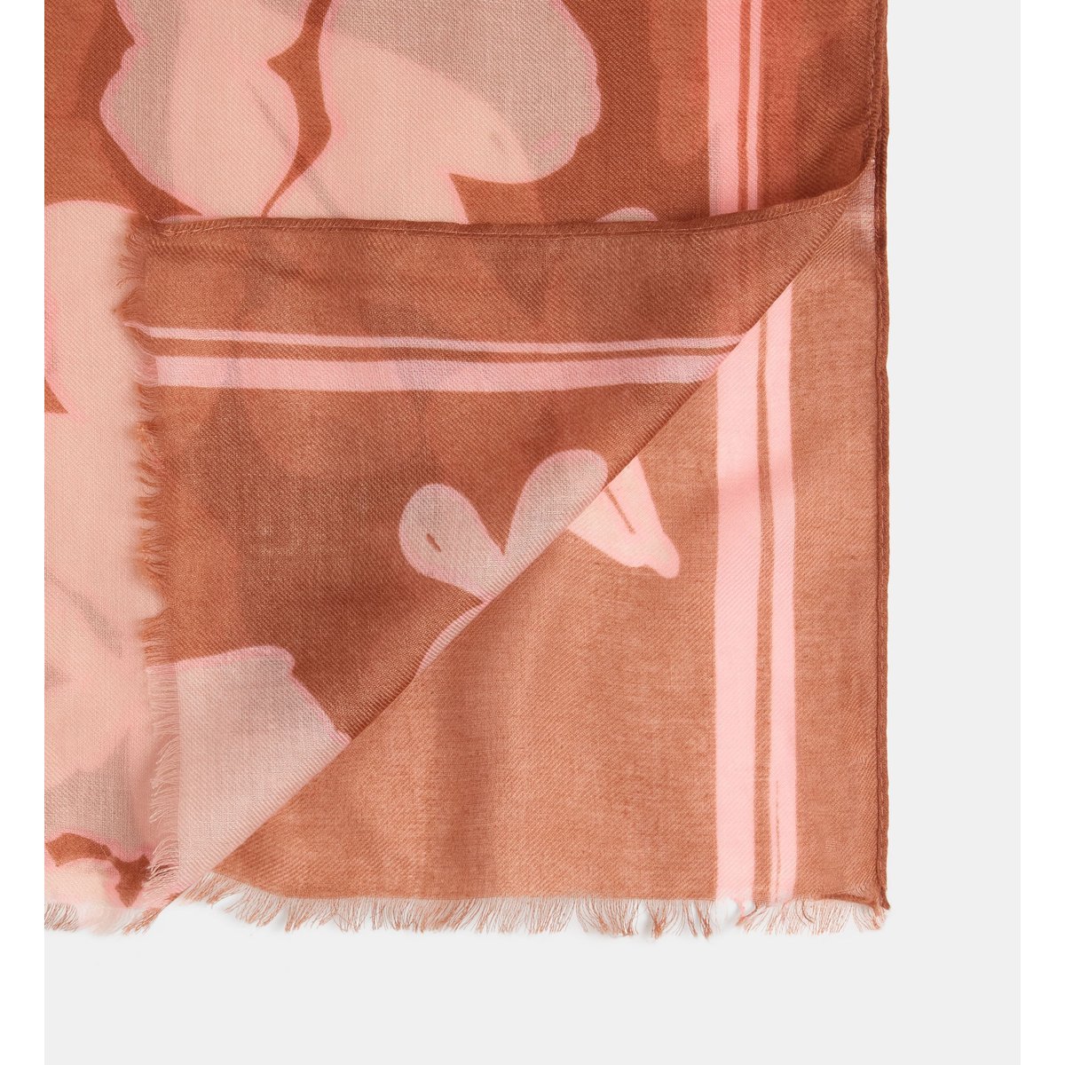 Étole filipa fleurs beige, GALERIES LAFAYETTE