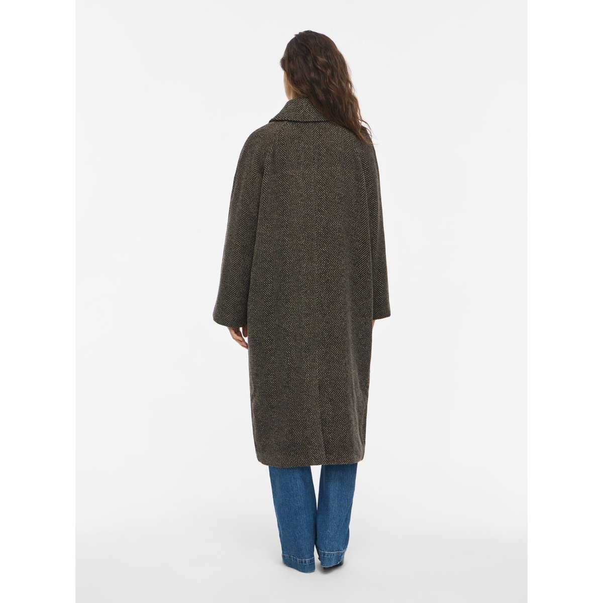 Manteau marron - chocolate brown1, NOISY MAY