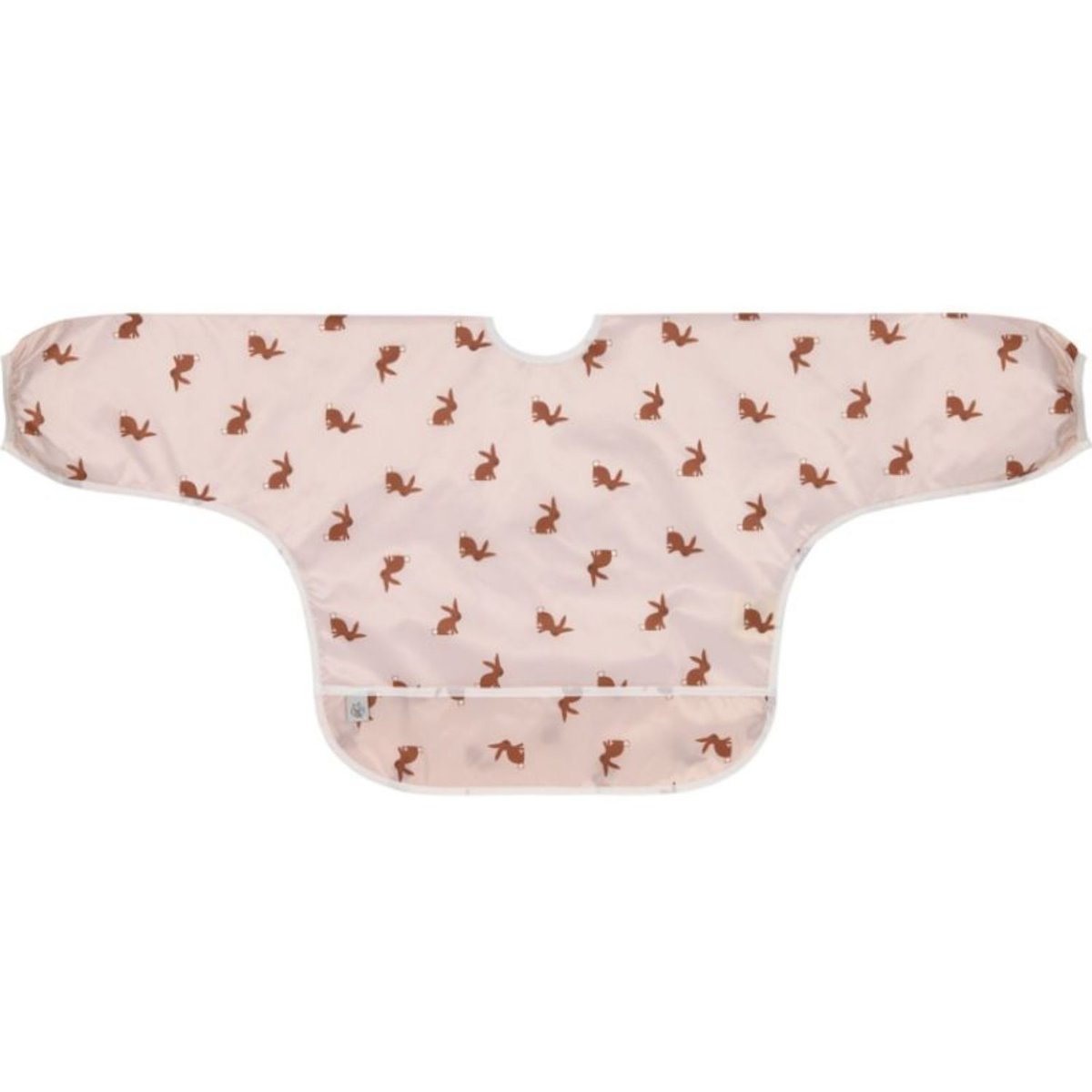 Lot de 2 bavoirs rose poudré, blanc cassé, LASSIG
