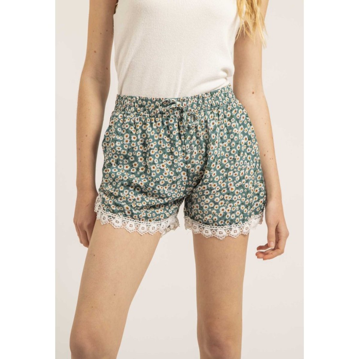 Short Dentelle Xiame vert, DONA LISA