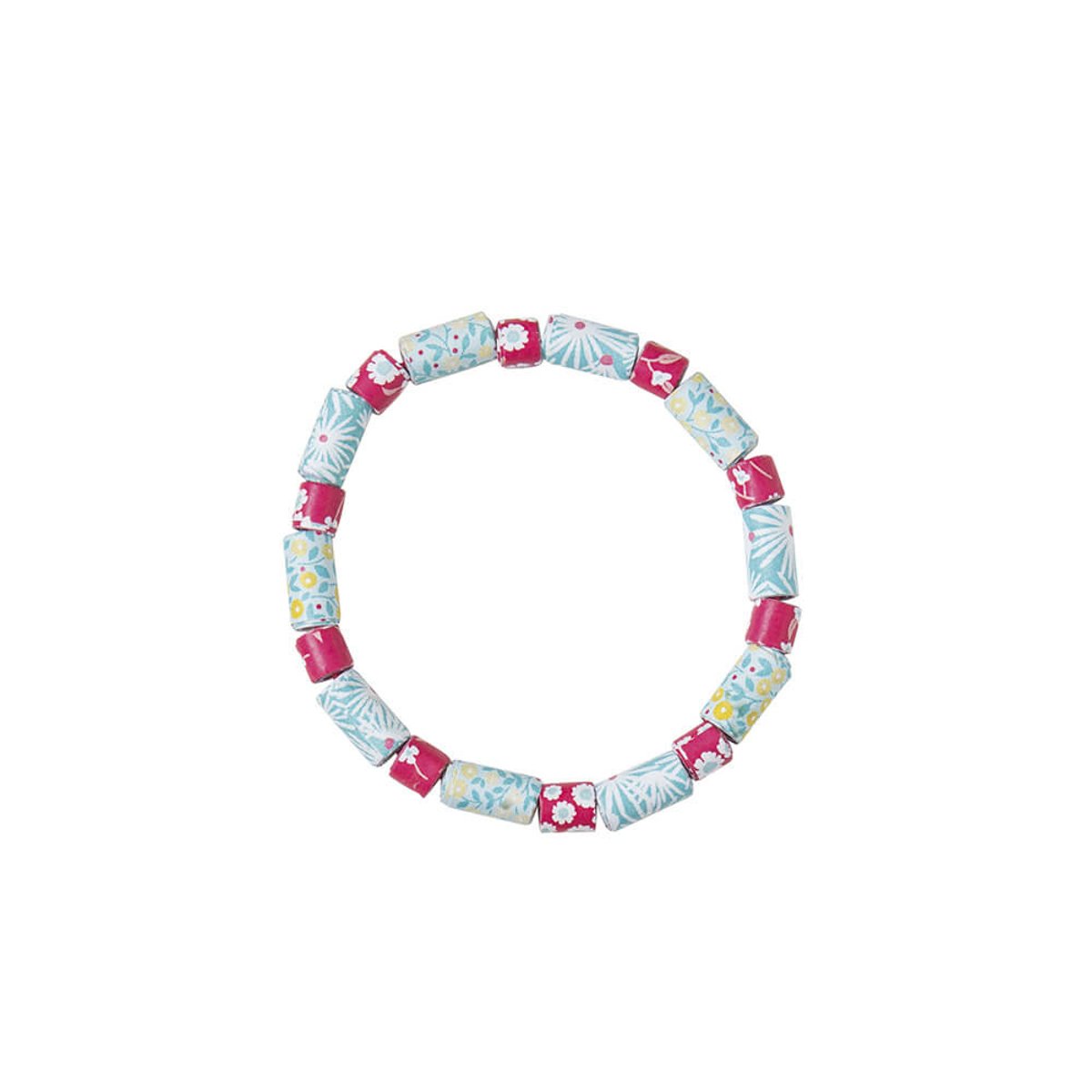 Kit Créatif - 6 Bijoux Perles De Papier À Créer rose, JANOD