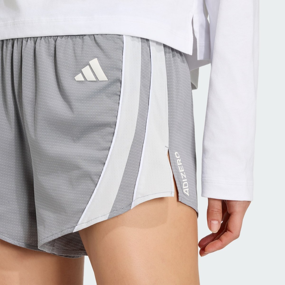 Short De Running Adizero Archive Short De Running Adizero Archive grey three / grey one, adidas Performance