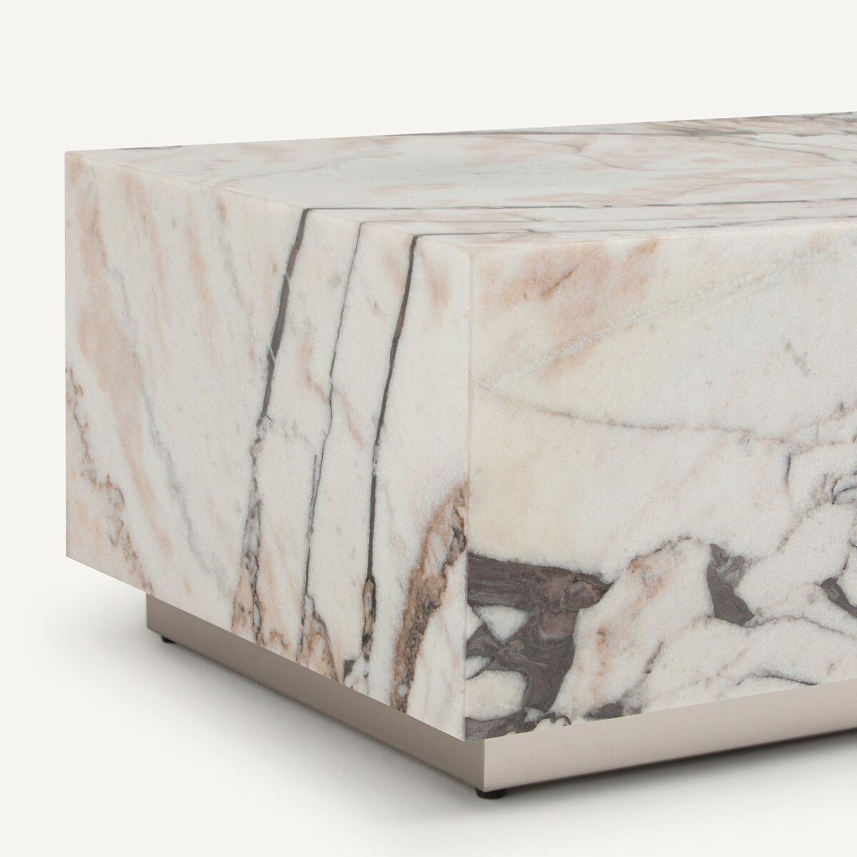 Table basse cube en marbre, Alcana marbre, AM.PM