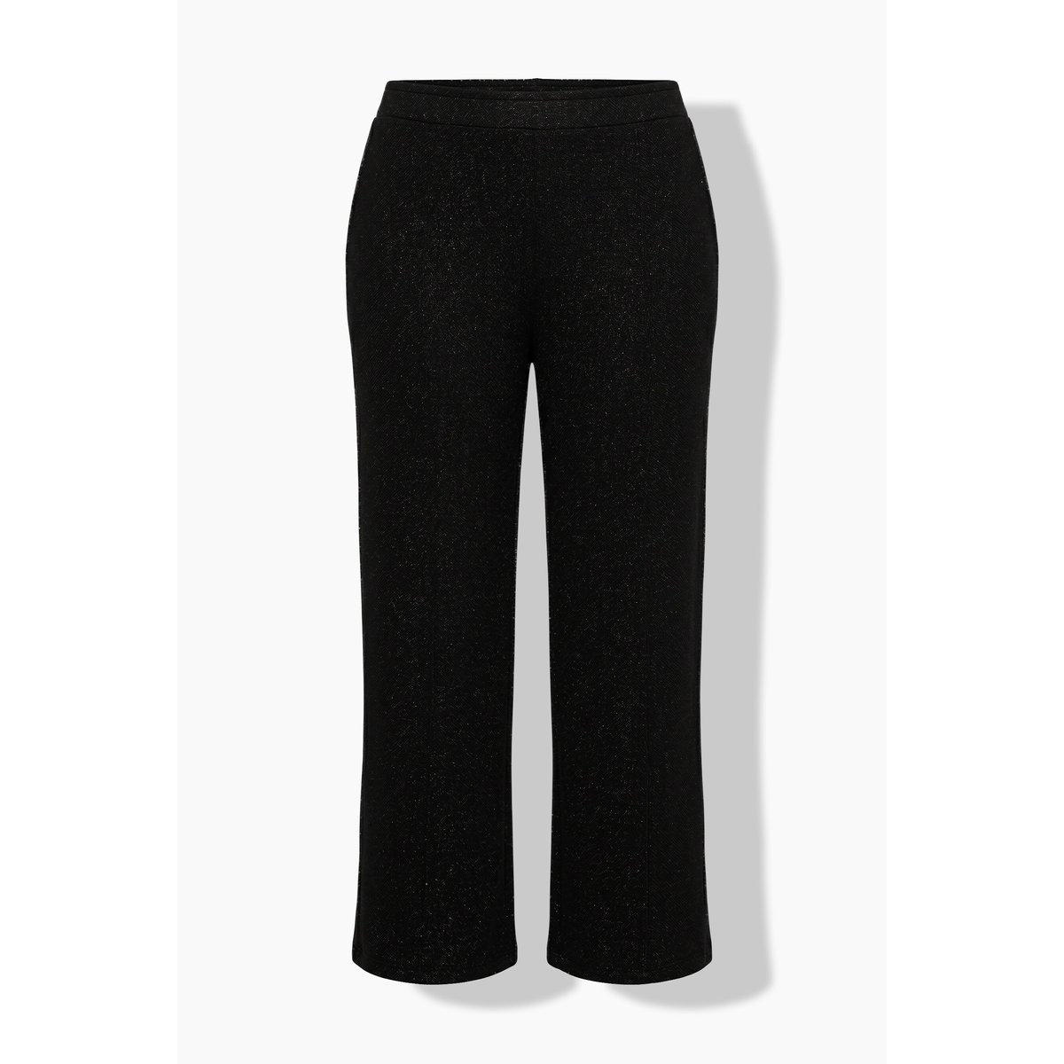 Pantalon en molleton Rose, jambe large noir, ULLA POPKEN