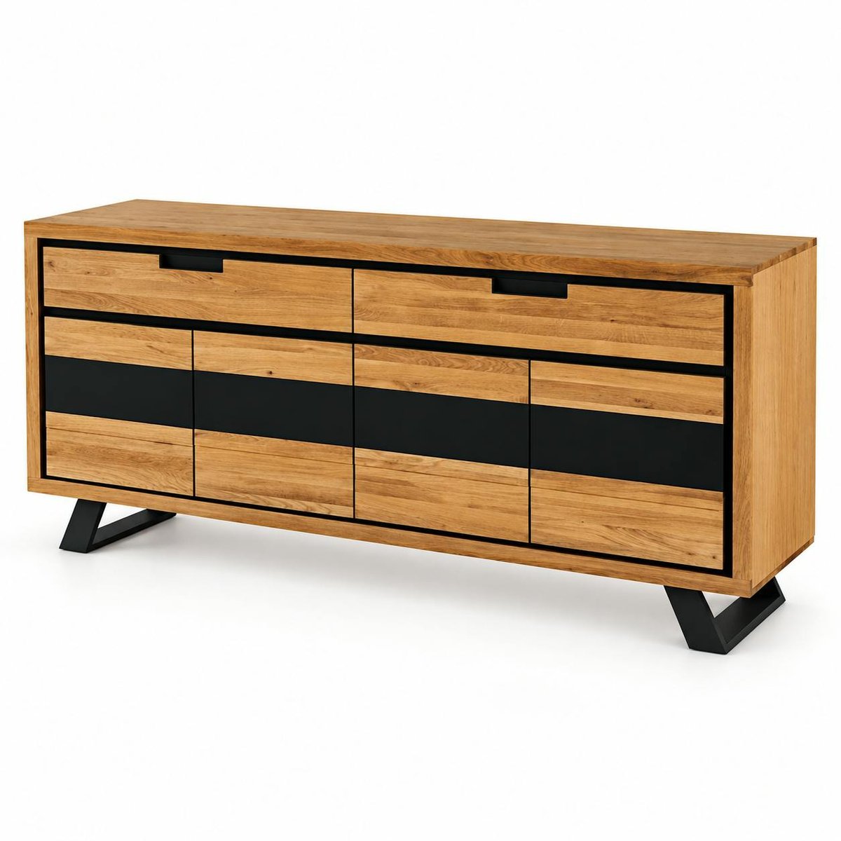 Buffet enfilade en bois PORTREE bois naturel, PIER IMPORT