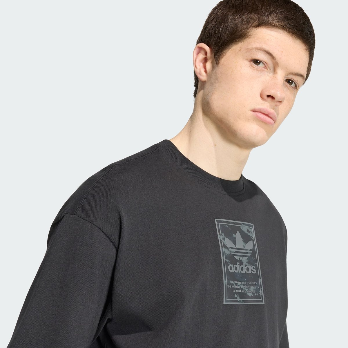 T-Shirt Camouflage Étiquette Languette T-Shirt Camouflage Étiquette Languette black, adidas Originals