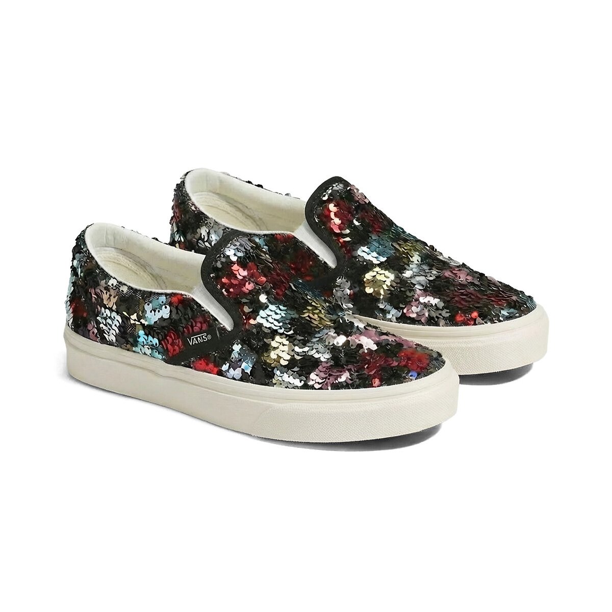 Slip-on Classic lentejuelas multicolor , VANS