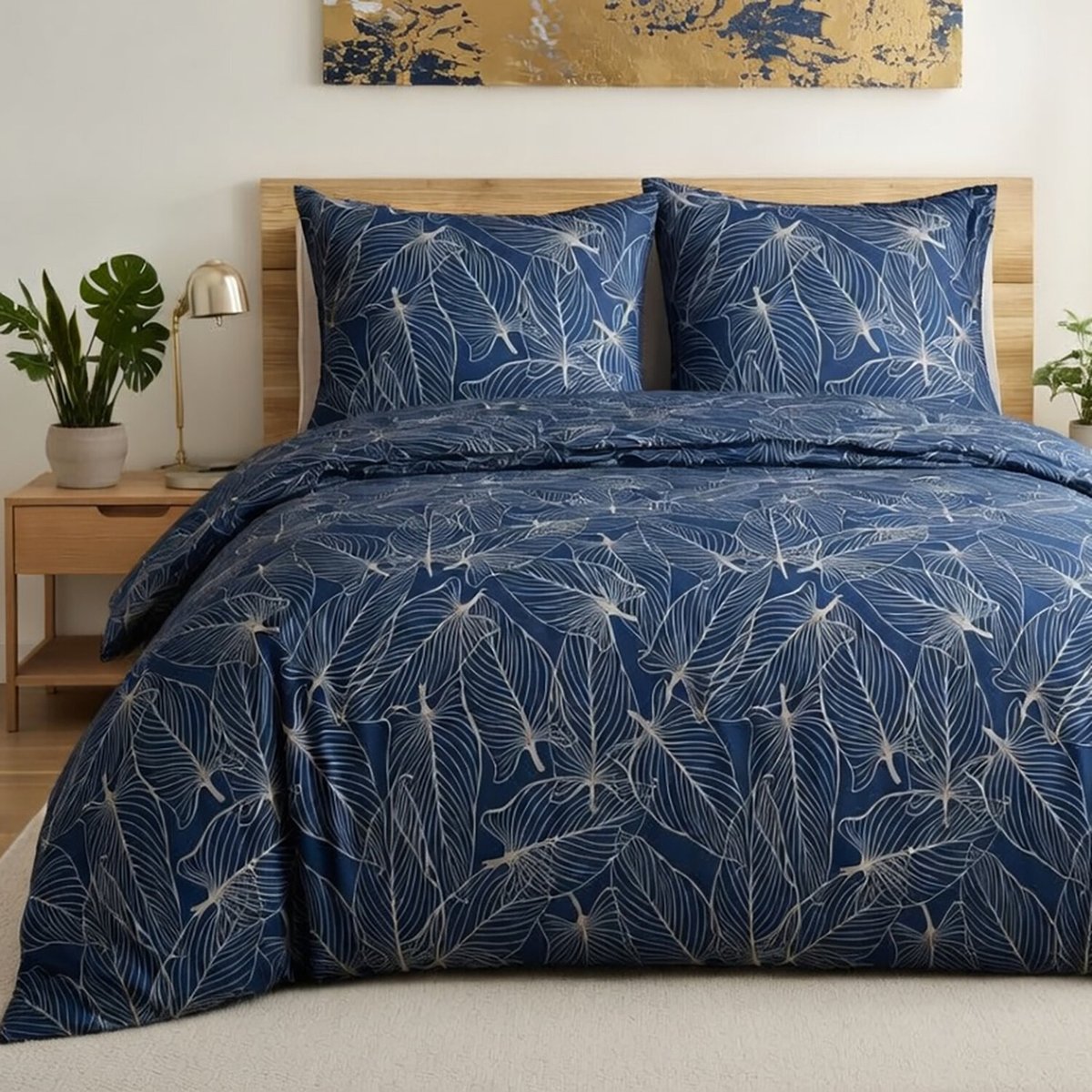 housse de couette avec taie(s) en microfibre, Paola multicolore, C DESIGN HOME TEXTILE