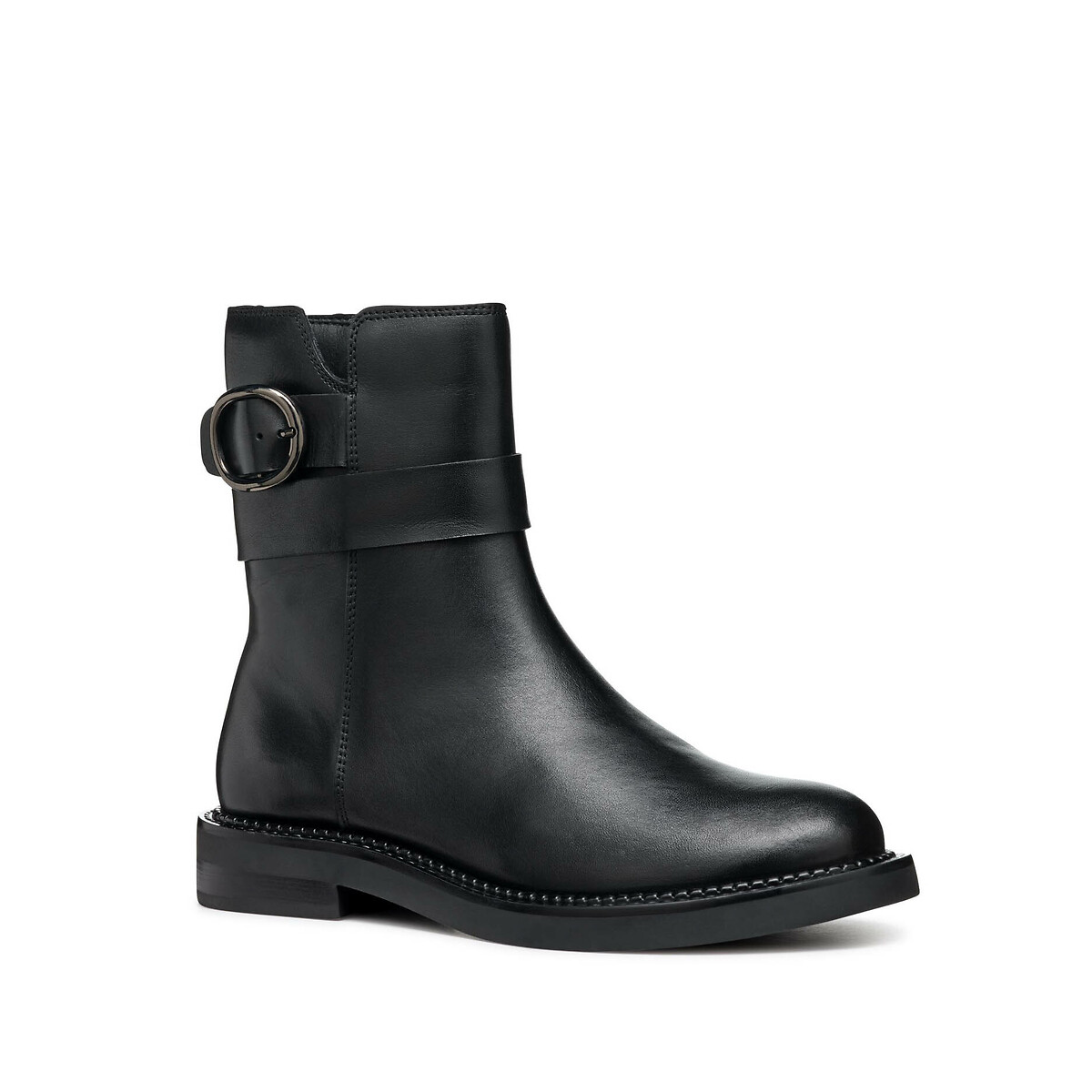Serilda Ankle Boots in Breathable Leather black, GEOX
