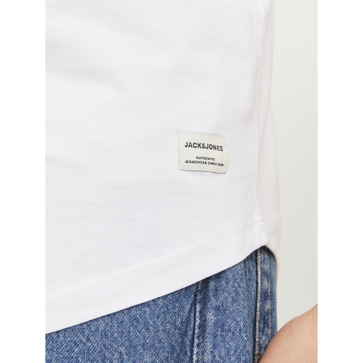 T-Shirt white, JACK & JONES