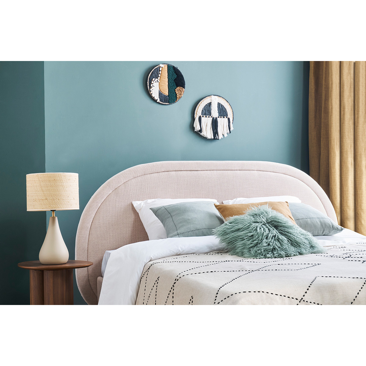 Lit 2 places 160x200 CHARLINE beige, MILIBOO