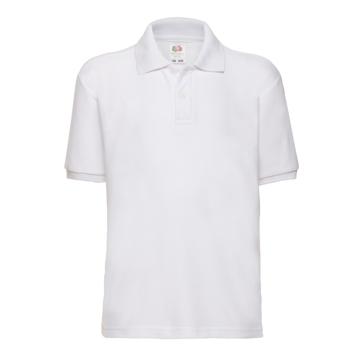 Polo blanc, FRUIT OF THE LOOM