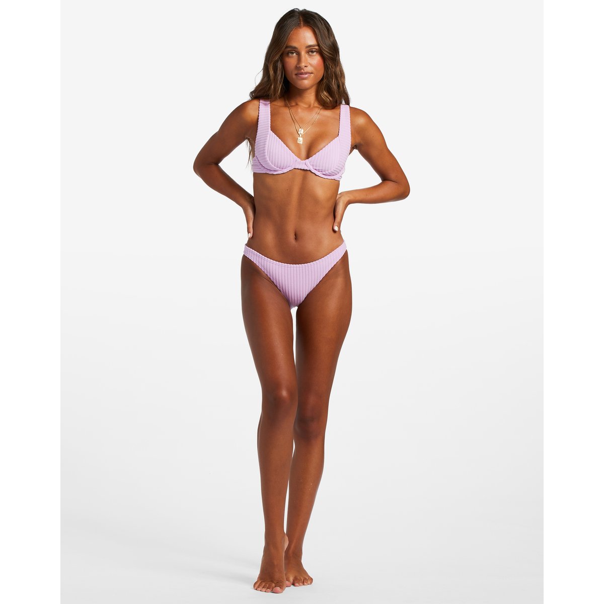 Haut de bikini à armatures IN THE LOOP EMMA violet tulip, BILLABONG