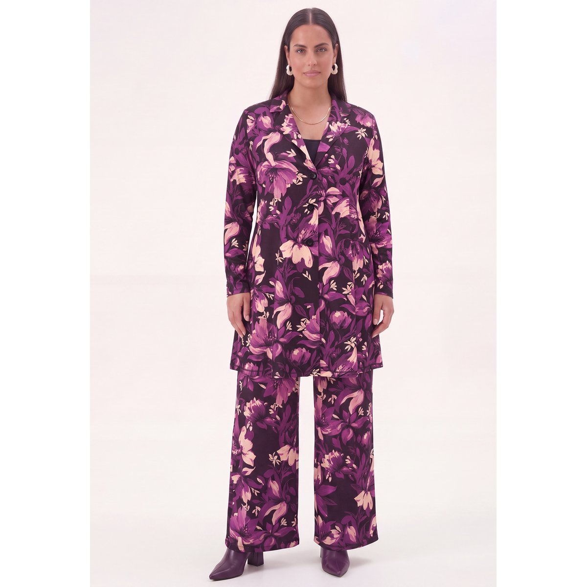 Veste /Blazer avec manches longues violet, YOEK